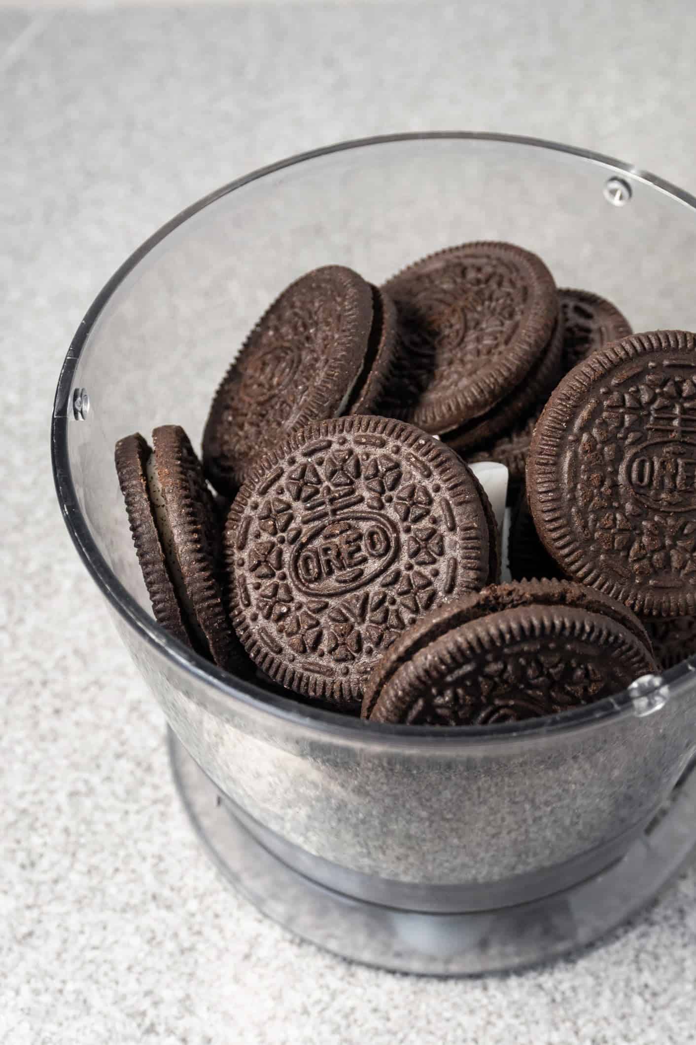 Oreo in a bowl. 