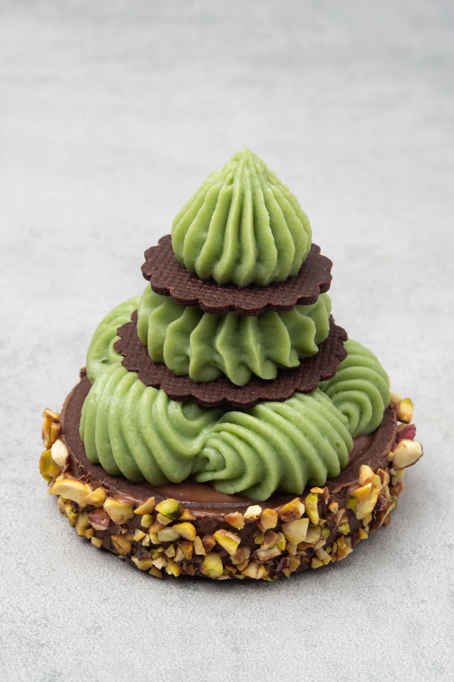 Chocolate Pistachio Tart