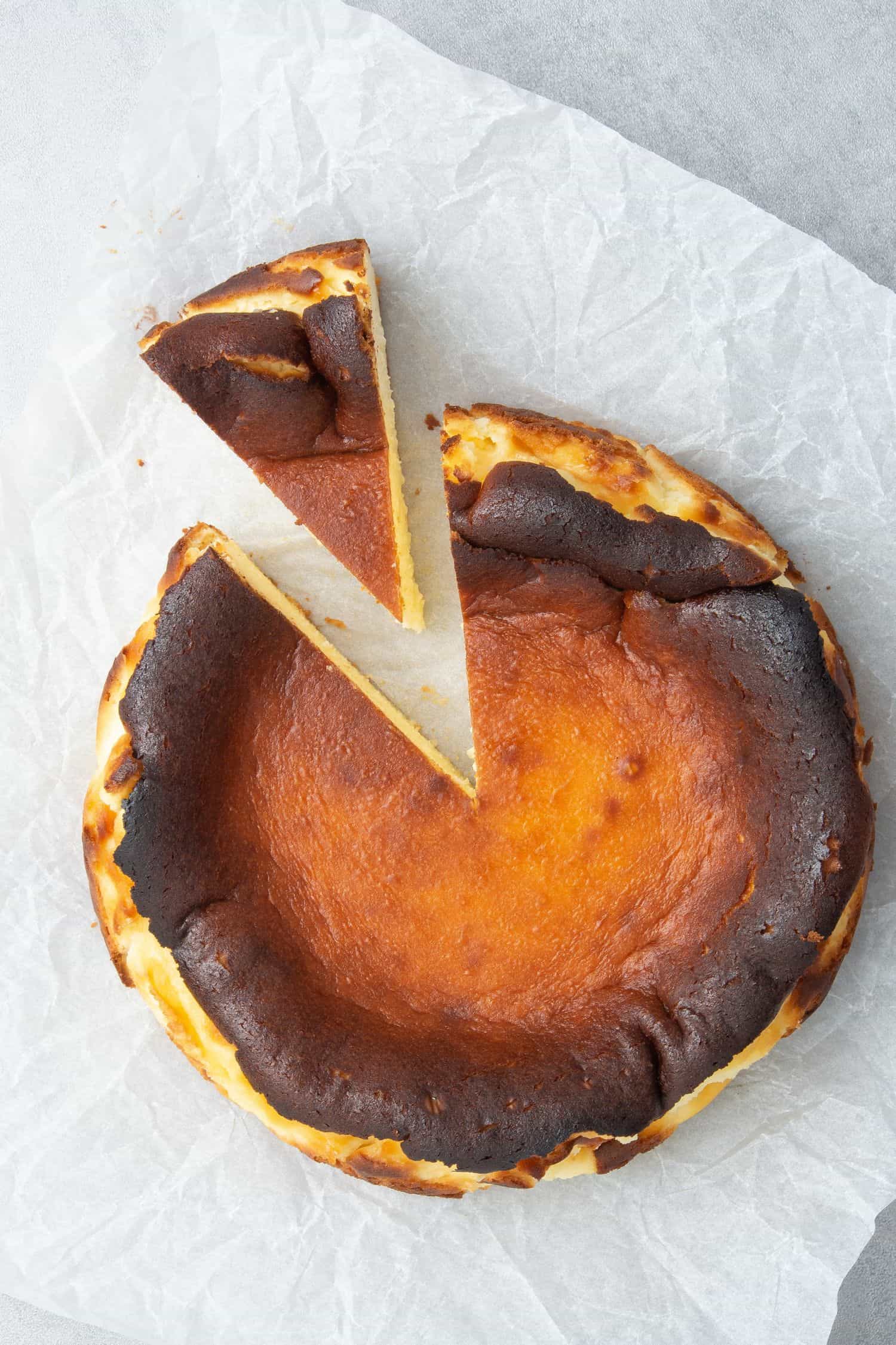 Burnt Cheesecake.