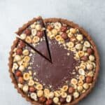 No bake Chocolate Hazelnut Tart