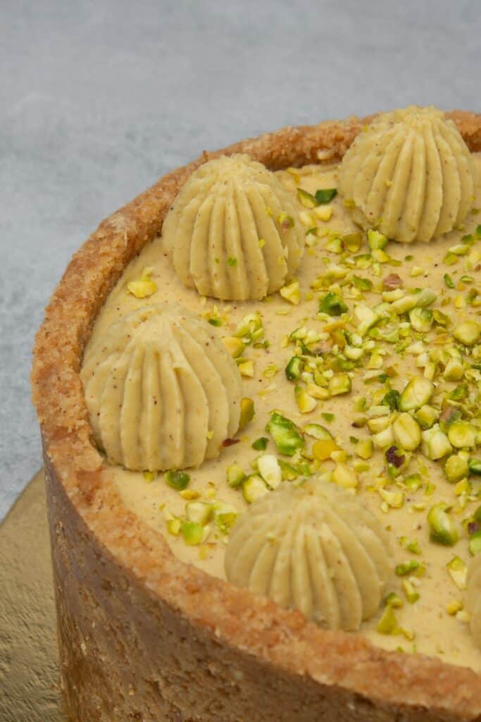 Creamy No bake Pistachio cheesecake 17 Pistachio cheesecake