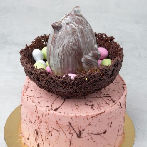 Speckled Easter cake