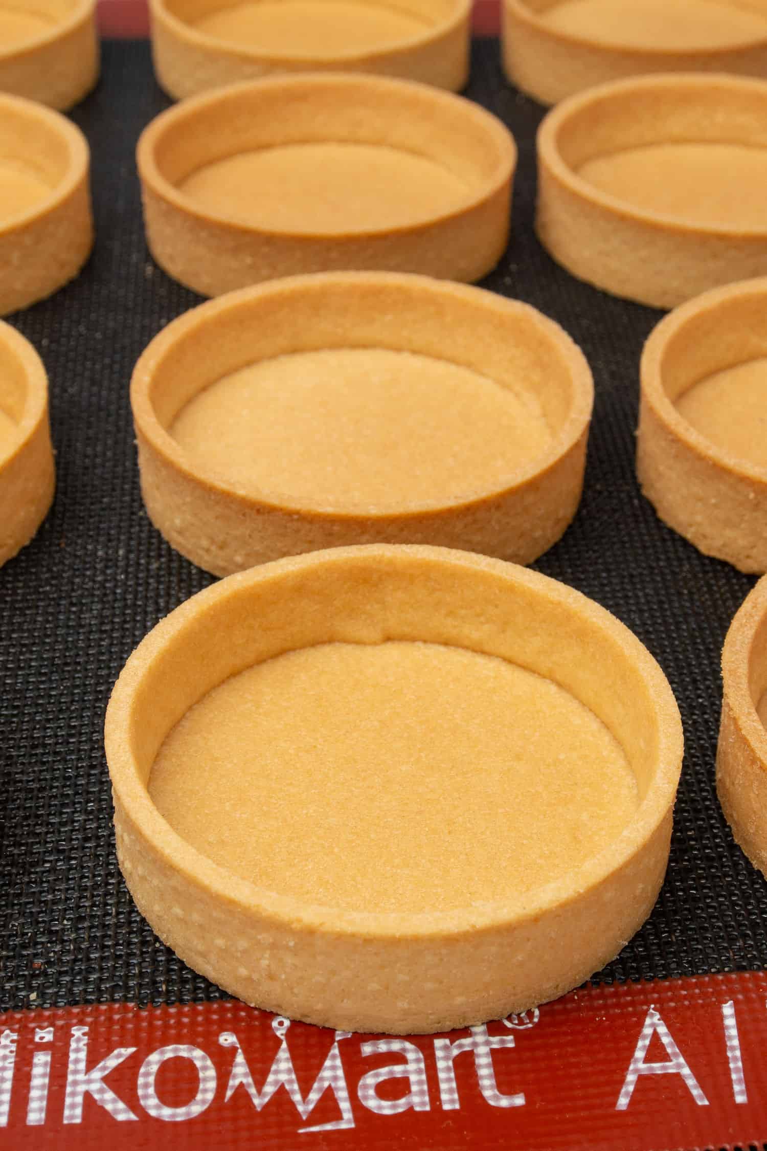 Pâte Sablée tart shells.