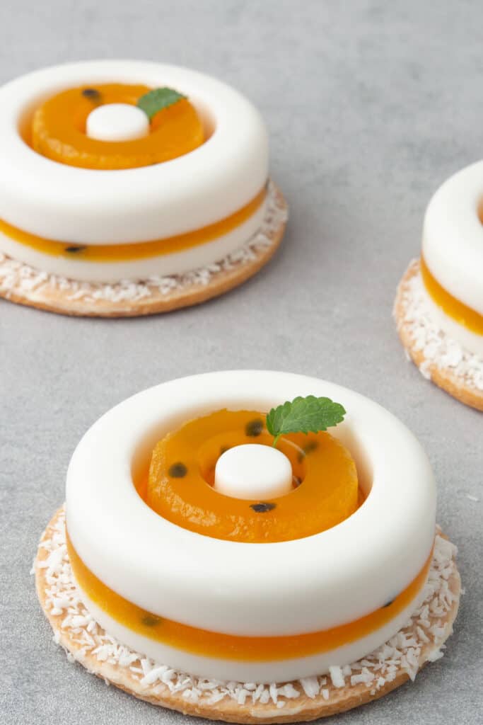Quick and Easy Passion fruit Coconut Panna cotta 4 Passion fruit panna cotta
