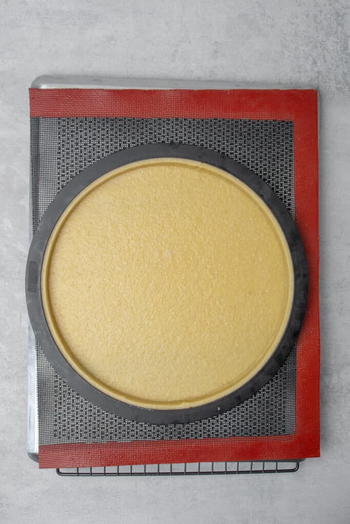 Raspberry Frangipane Tart 18 Frangipane tart process