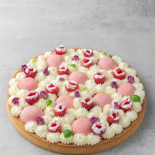 Raspberry Frangipane Tart 40 Raspberry Frangipane tart