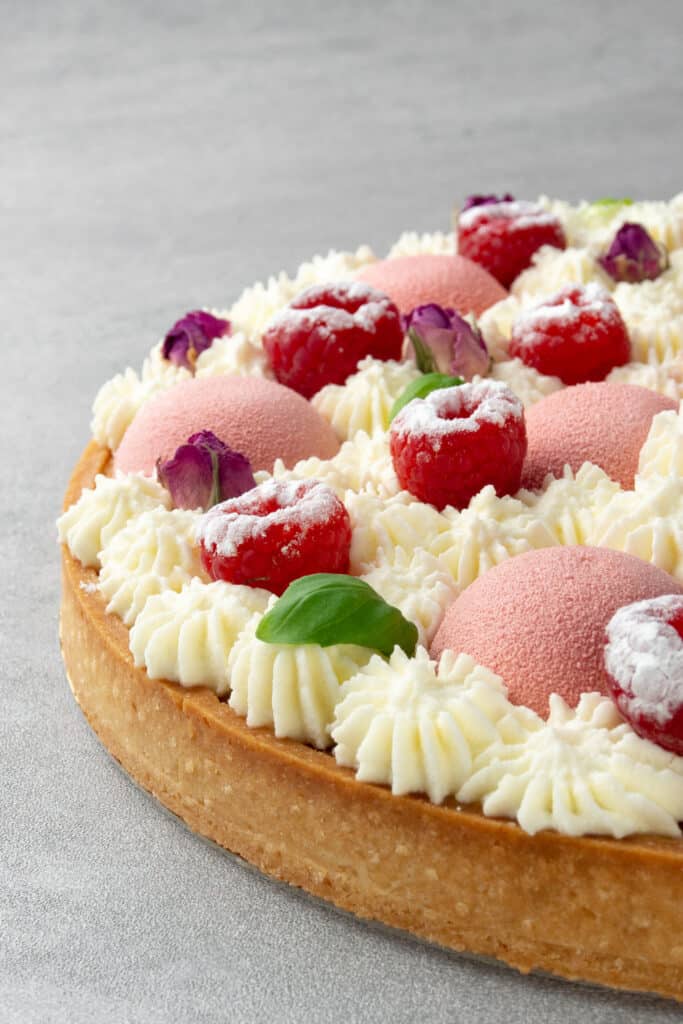 Raspberry Frangipane Tart 4 Raspberry Frangipane tart