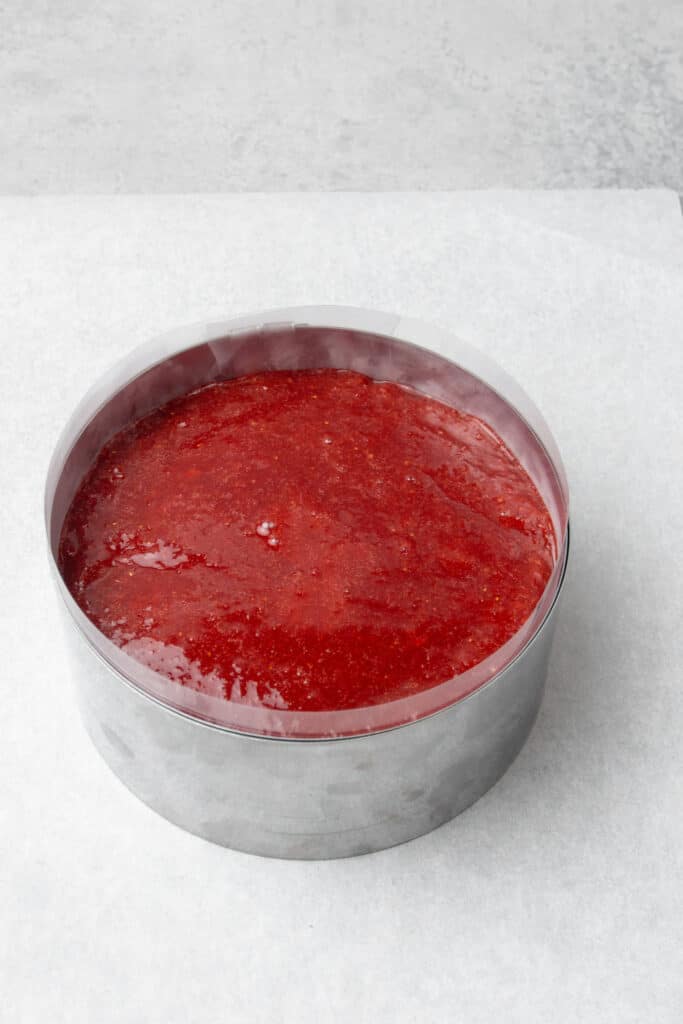 Easy Rhubarb cake recipe (super moist) 9 Rhubarb cake process