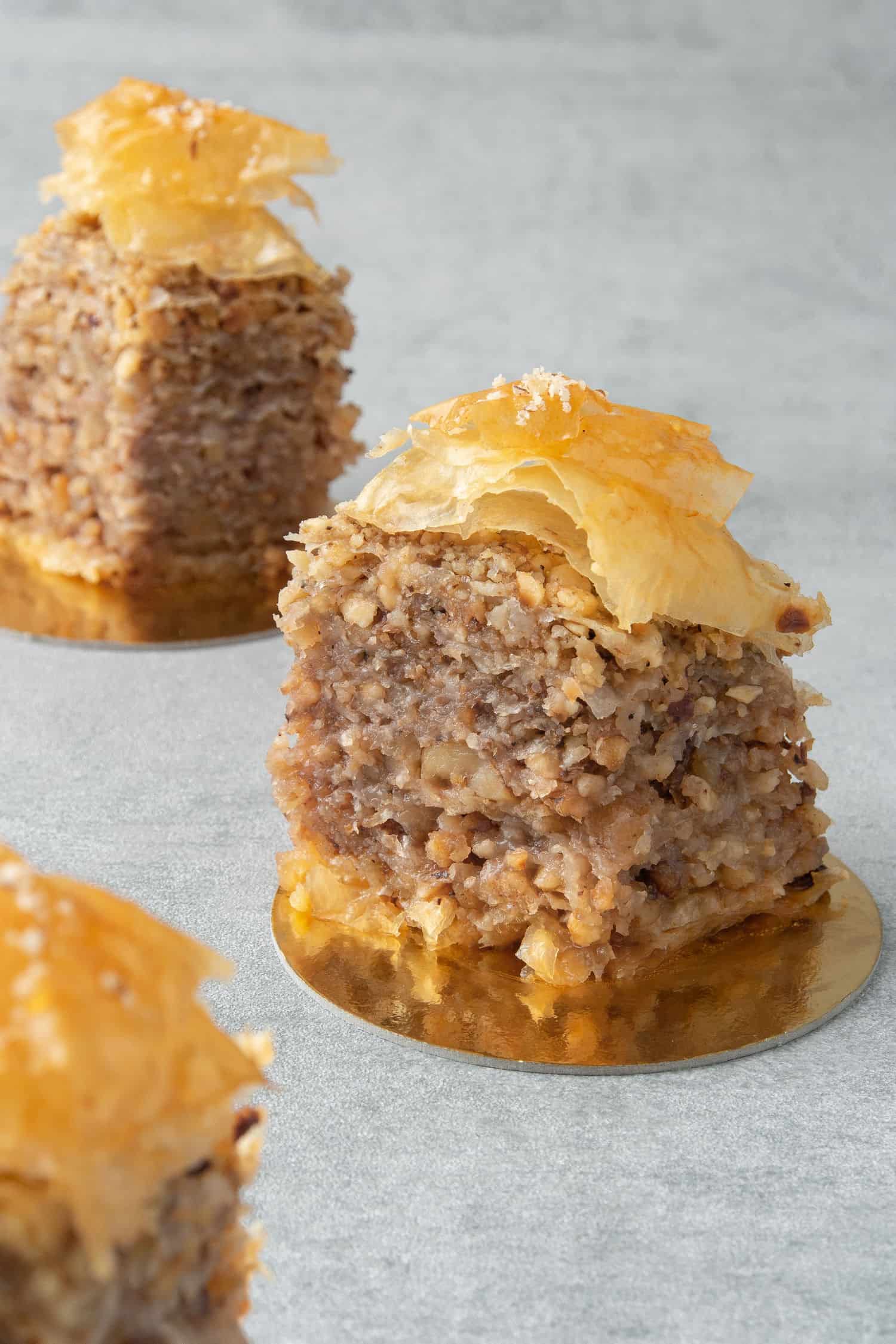a pice of Baklava.