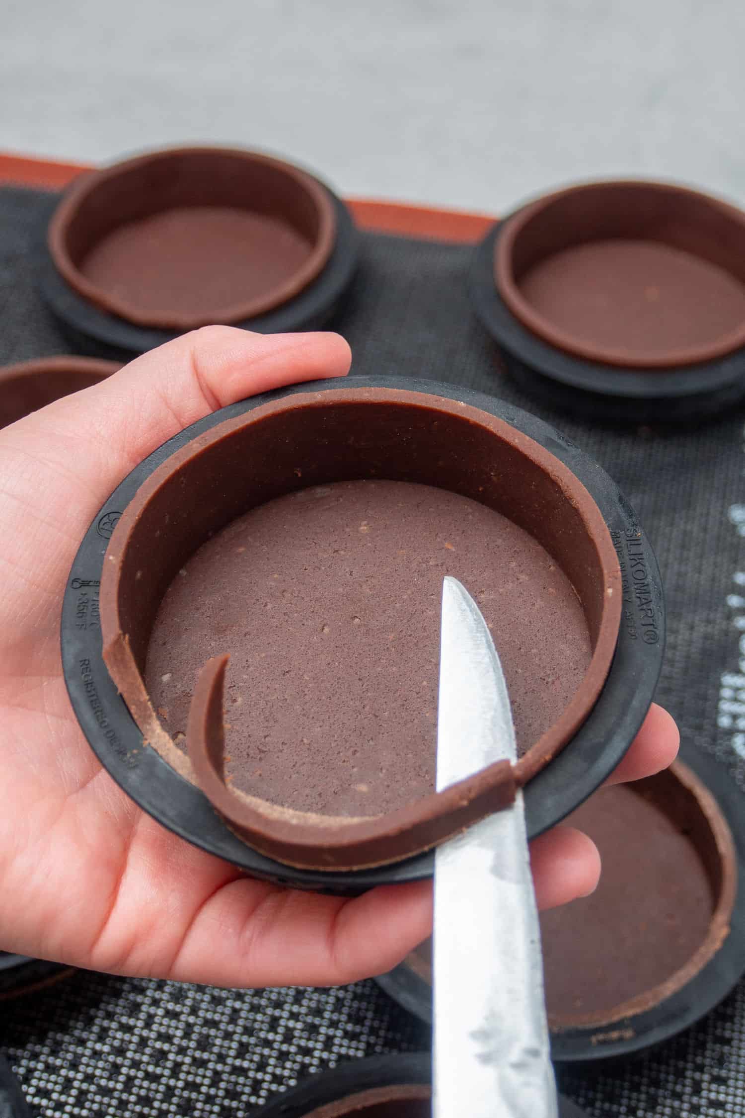 Chocolate Pâte Sablée process