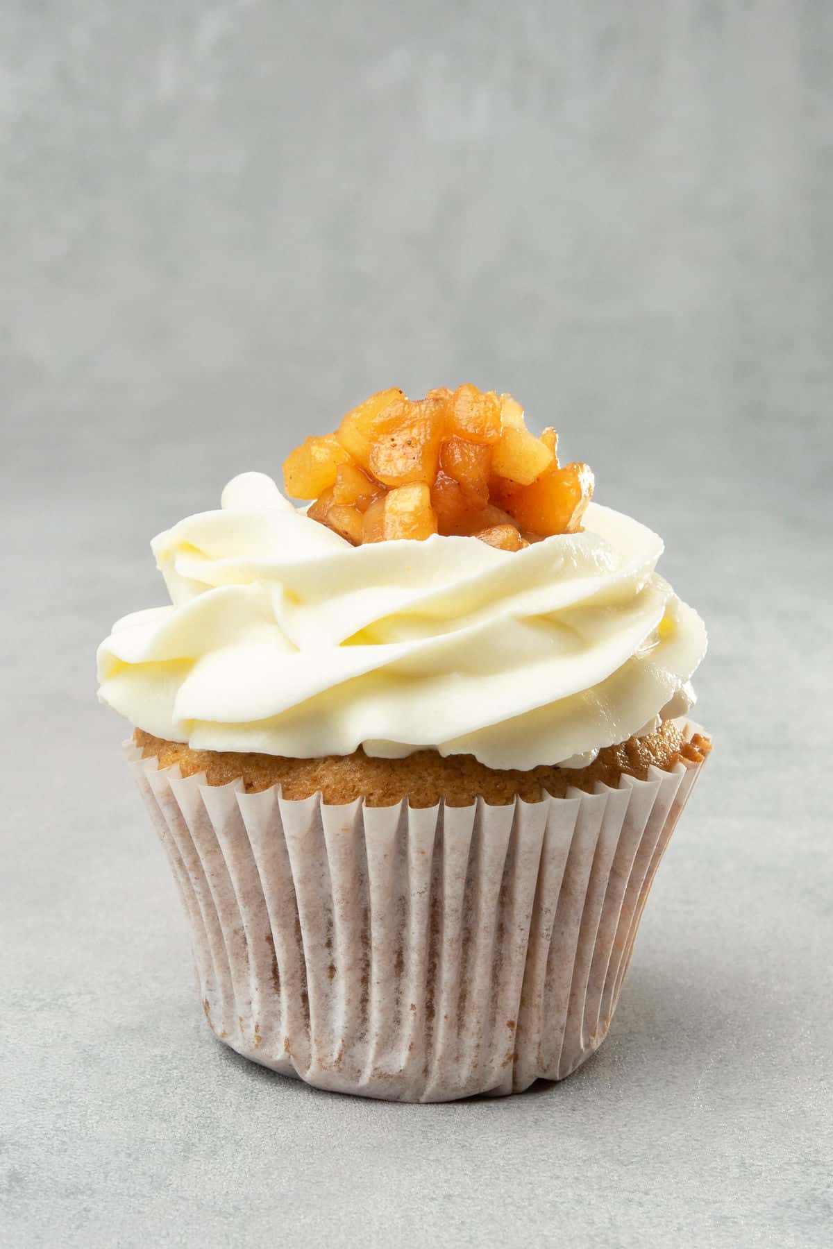 Apple pie cupcake