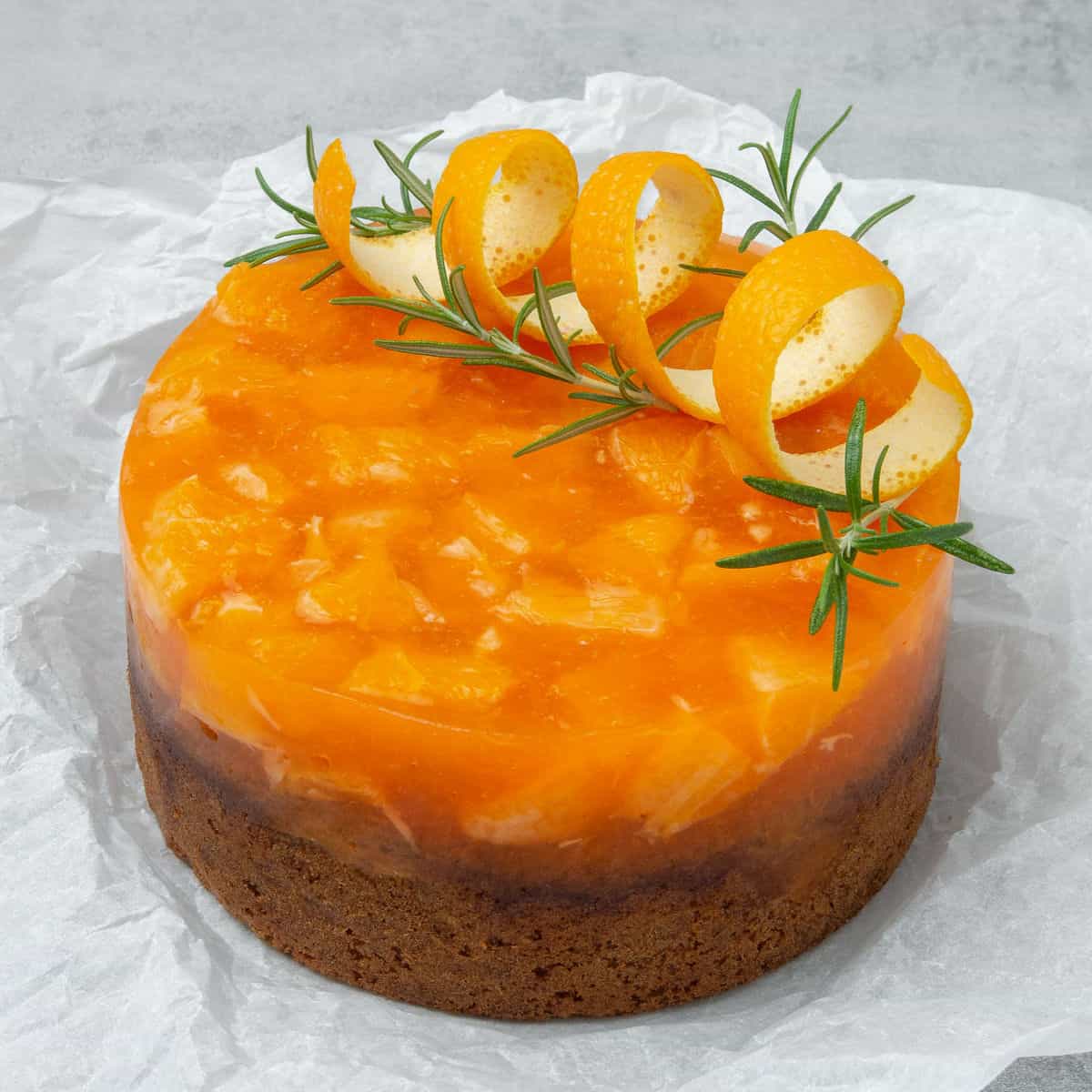 BOOZY ORANGE APEROL SPRITZ CAKE.