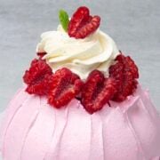 Raspberry Pavlova.