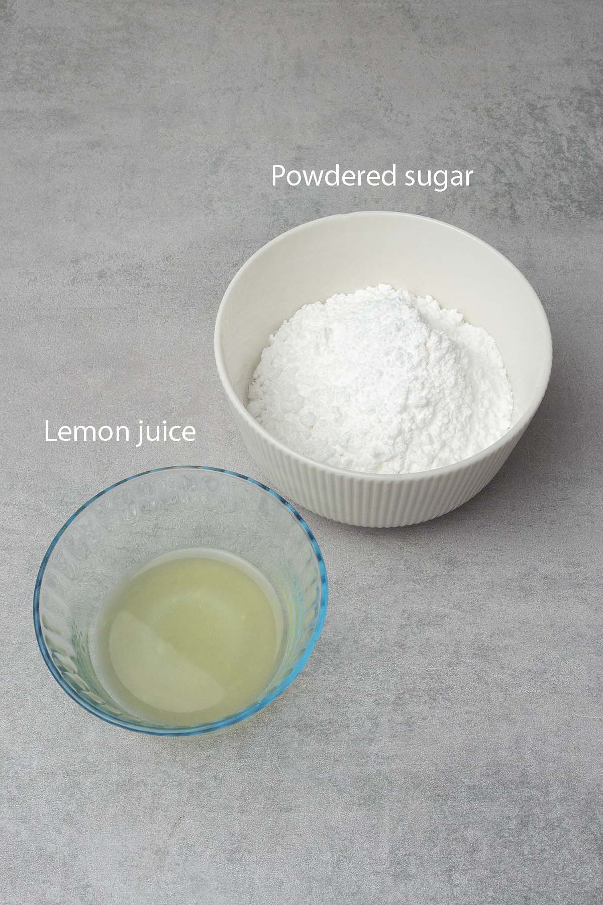 Lemonade bundt cake ingredients