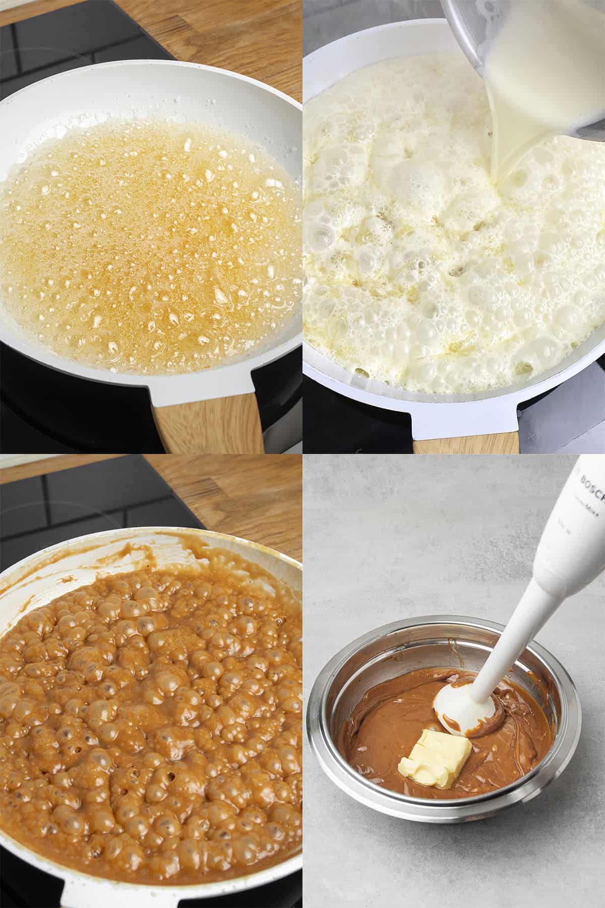 Caramel process.