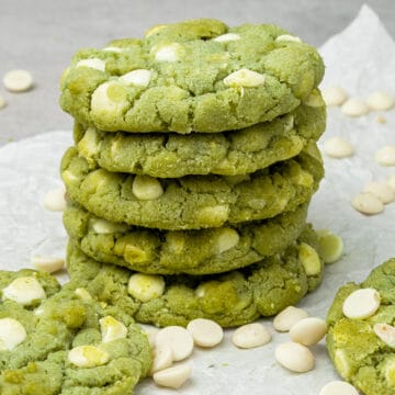 Matcha cookies.