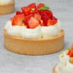 Mini Strawberry tart.