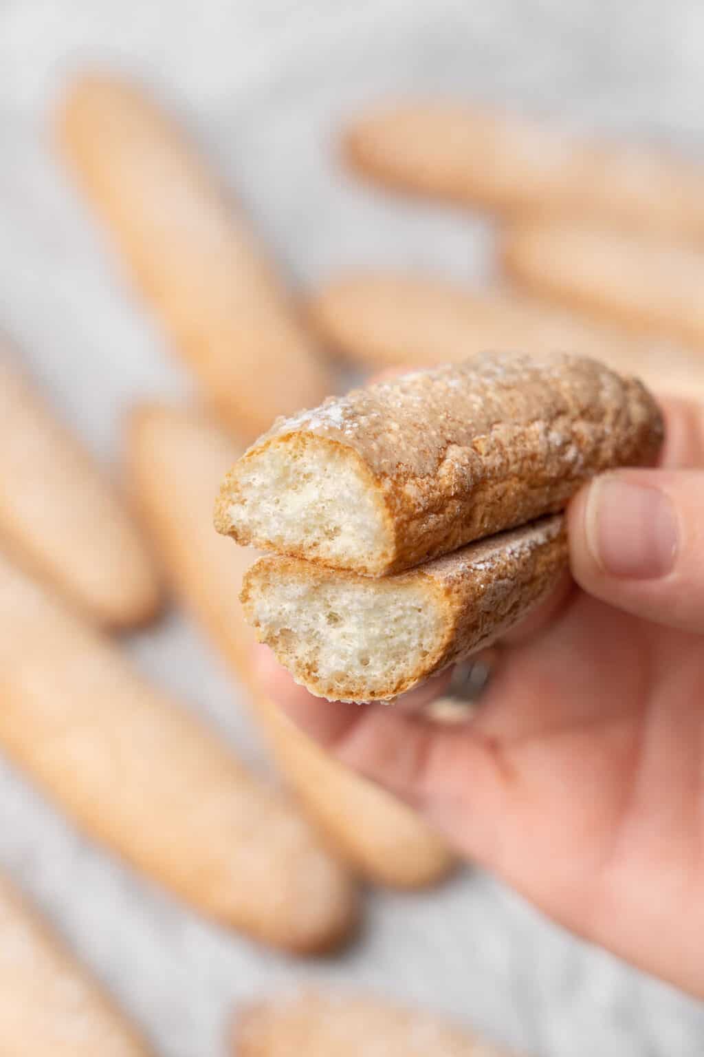 Homemade Ladyfingers recipe (VIDEO) Spatula Desserts