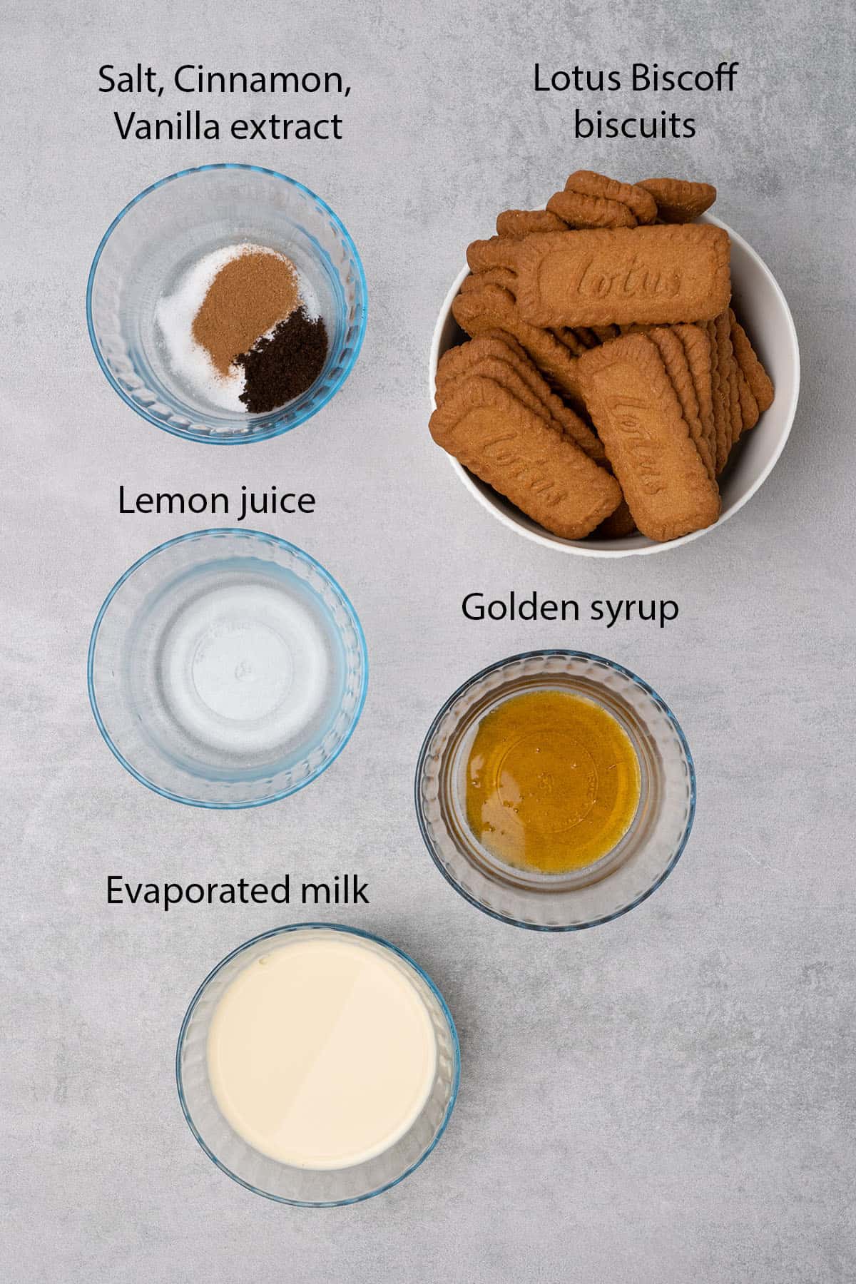 Lotus Biscoff spread ingredients.