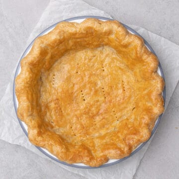 3 ingredients pie crust.