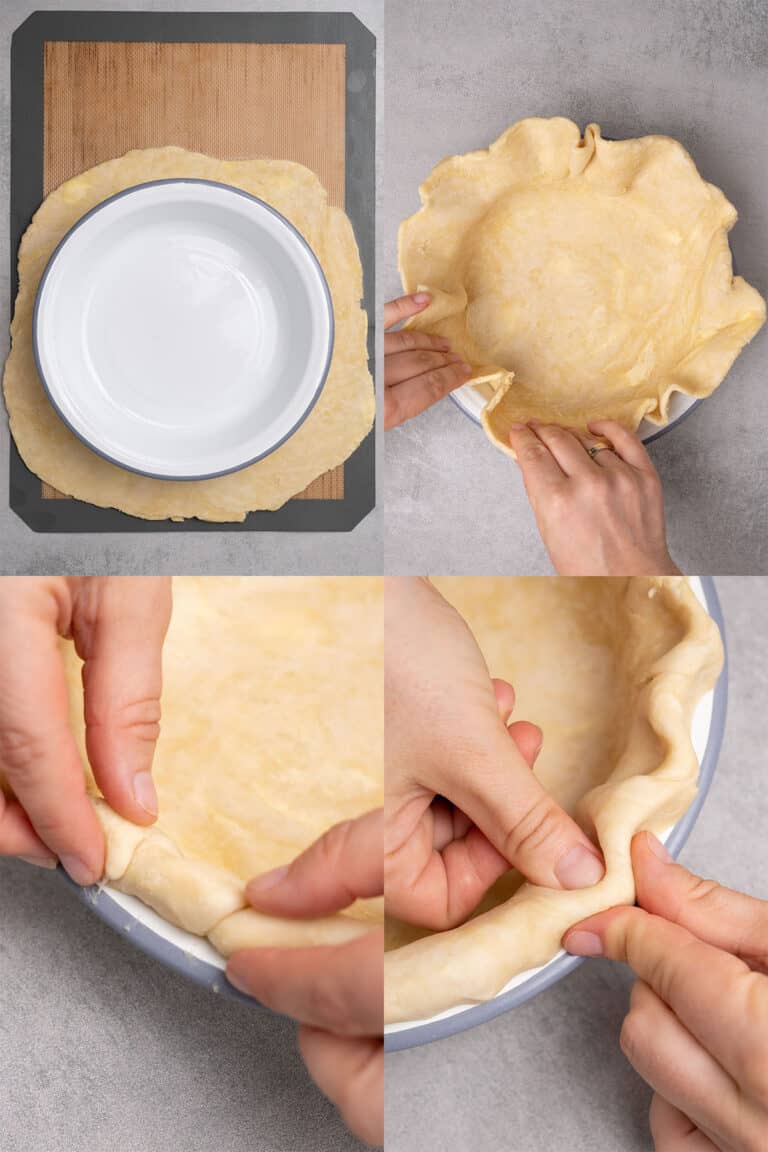 3 Ingredient Pie Crust (VIDEO) Spatula Desserts