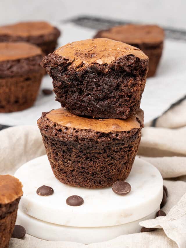 Mini Brownie Bites (VIDEO) Spatula Desserts