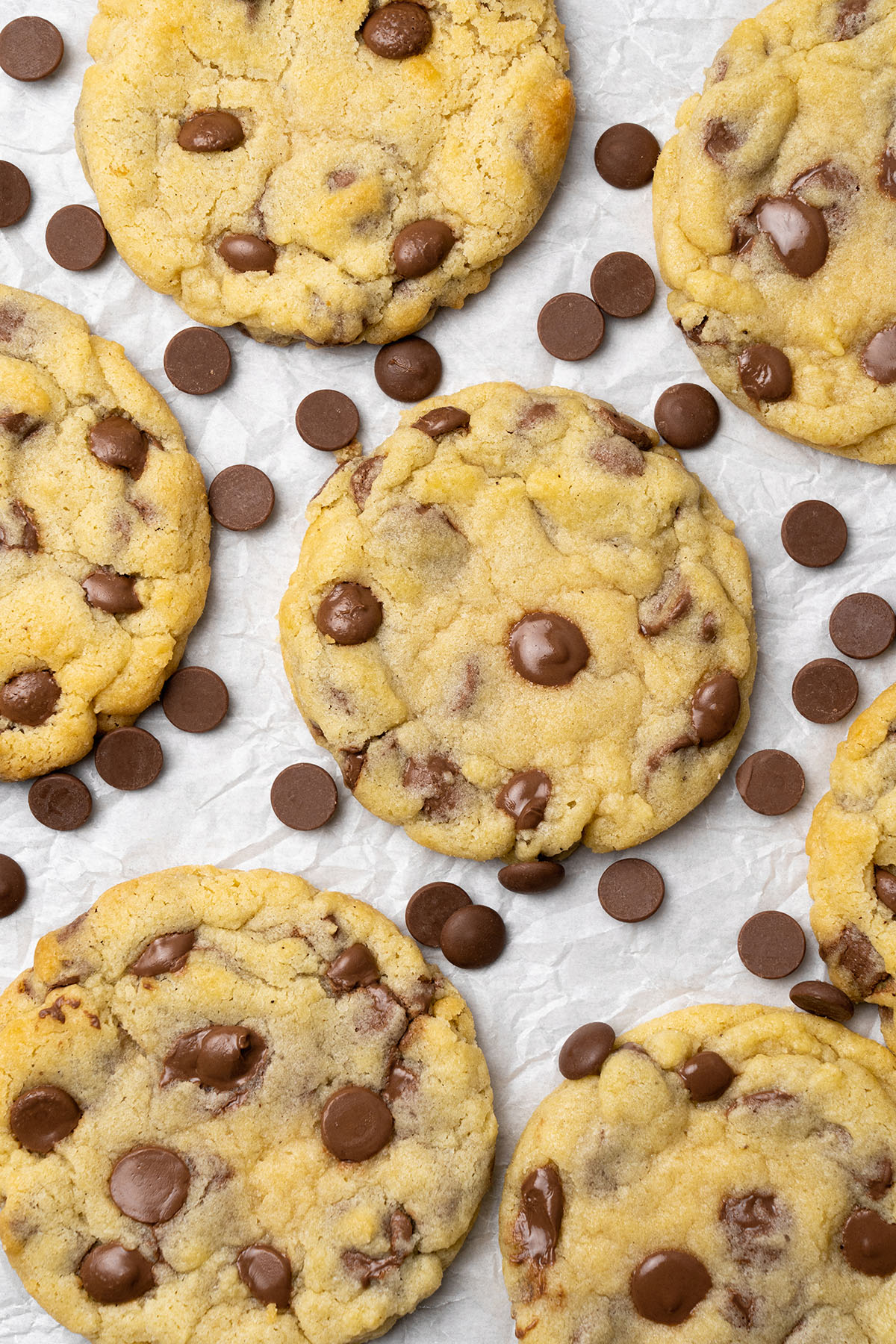 Chocolate chip cookies without brown sugar.