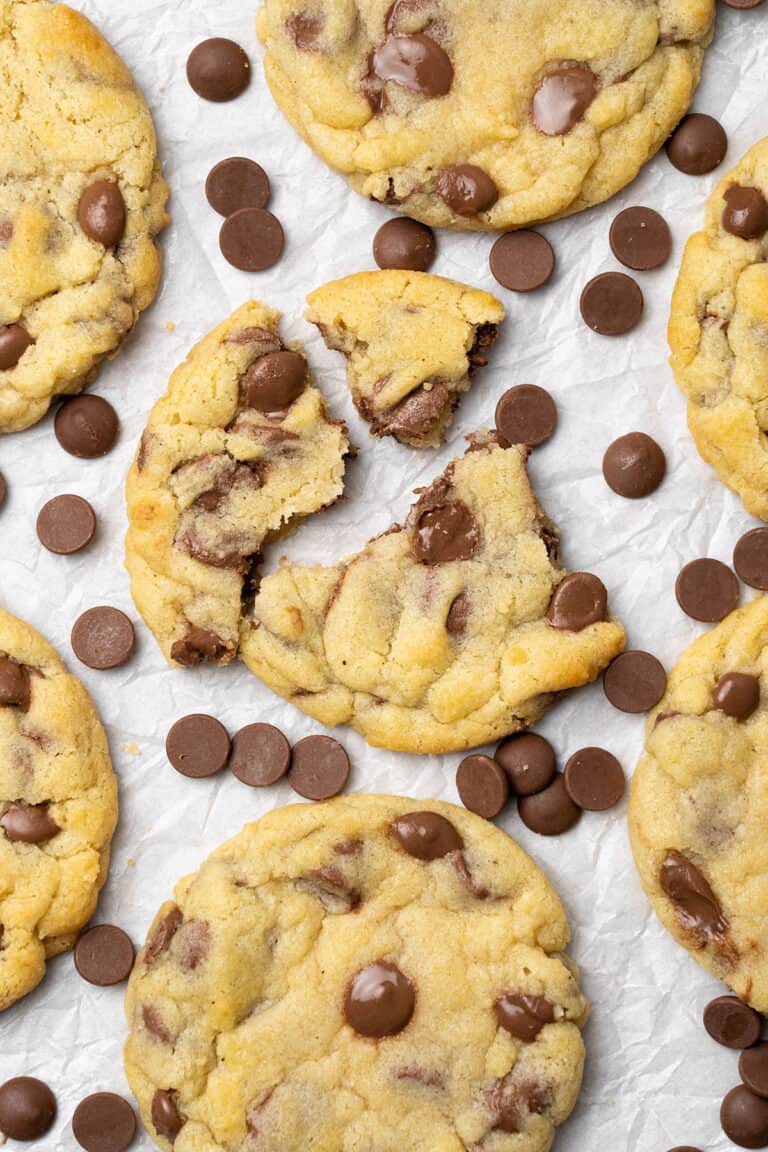 Chocolate Chip Cookies without Brown Sugar (VIDEO) Spatula Desserts