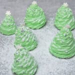 Christmas tree merigue.