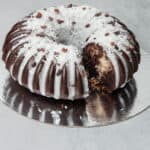 Coconut Chocolate bundt cake.