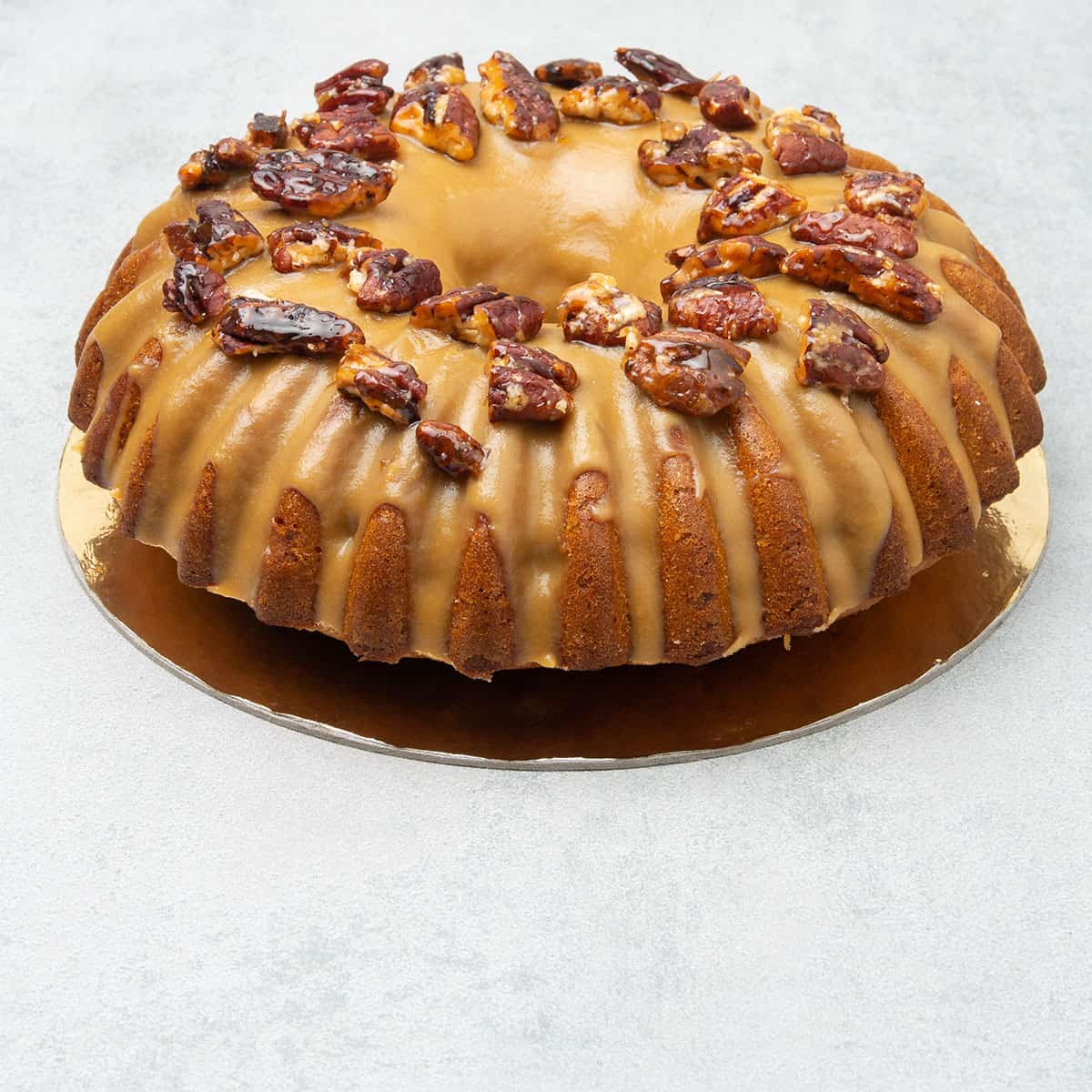 Butterscotch Pumpkin bundt cake