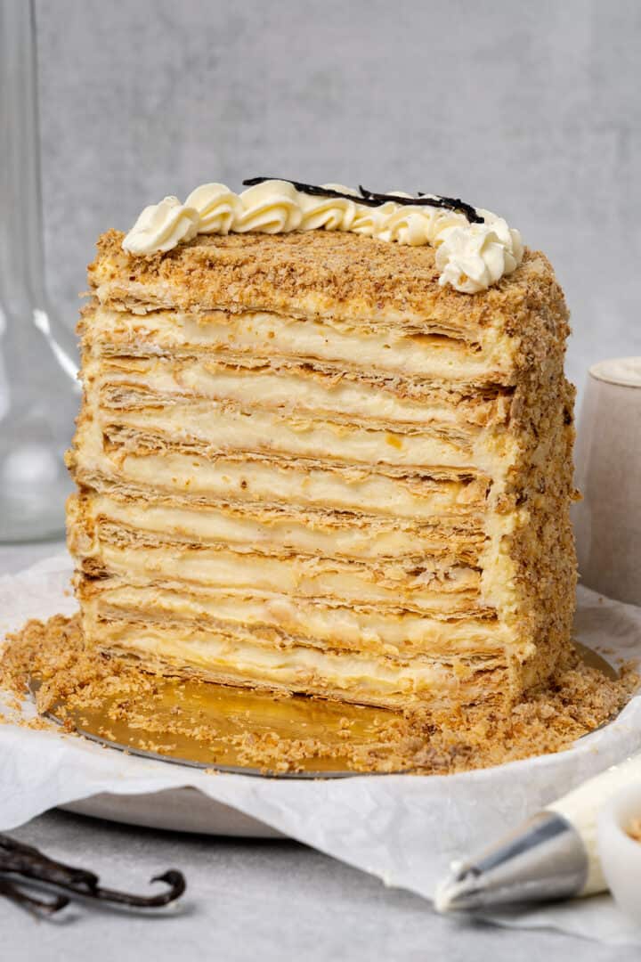 Napoleon Cake (VIDEO) Spatula Desserts