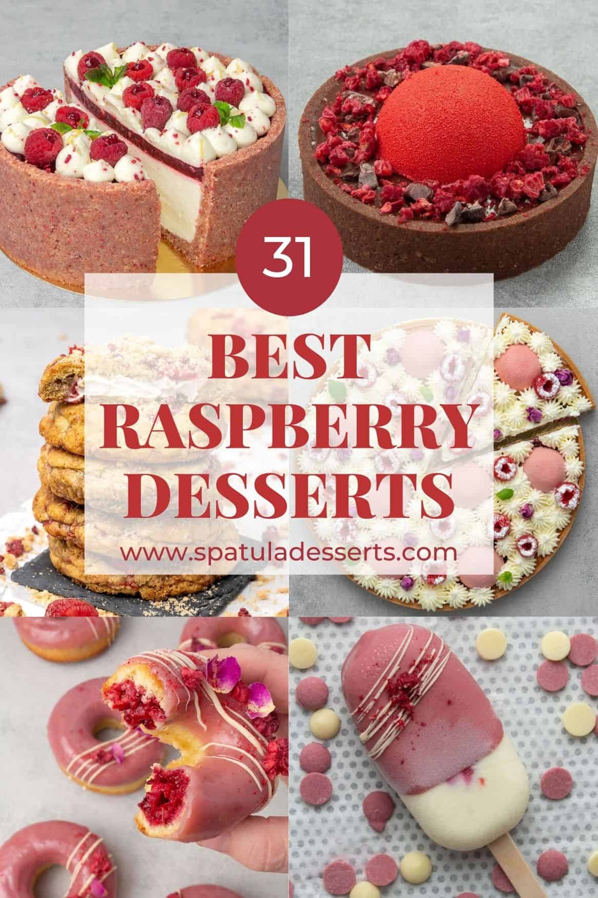 Best Raspberry dessert collection.