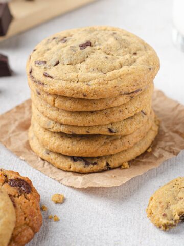cookies on parchment