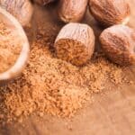 ground nutmeg.