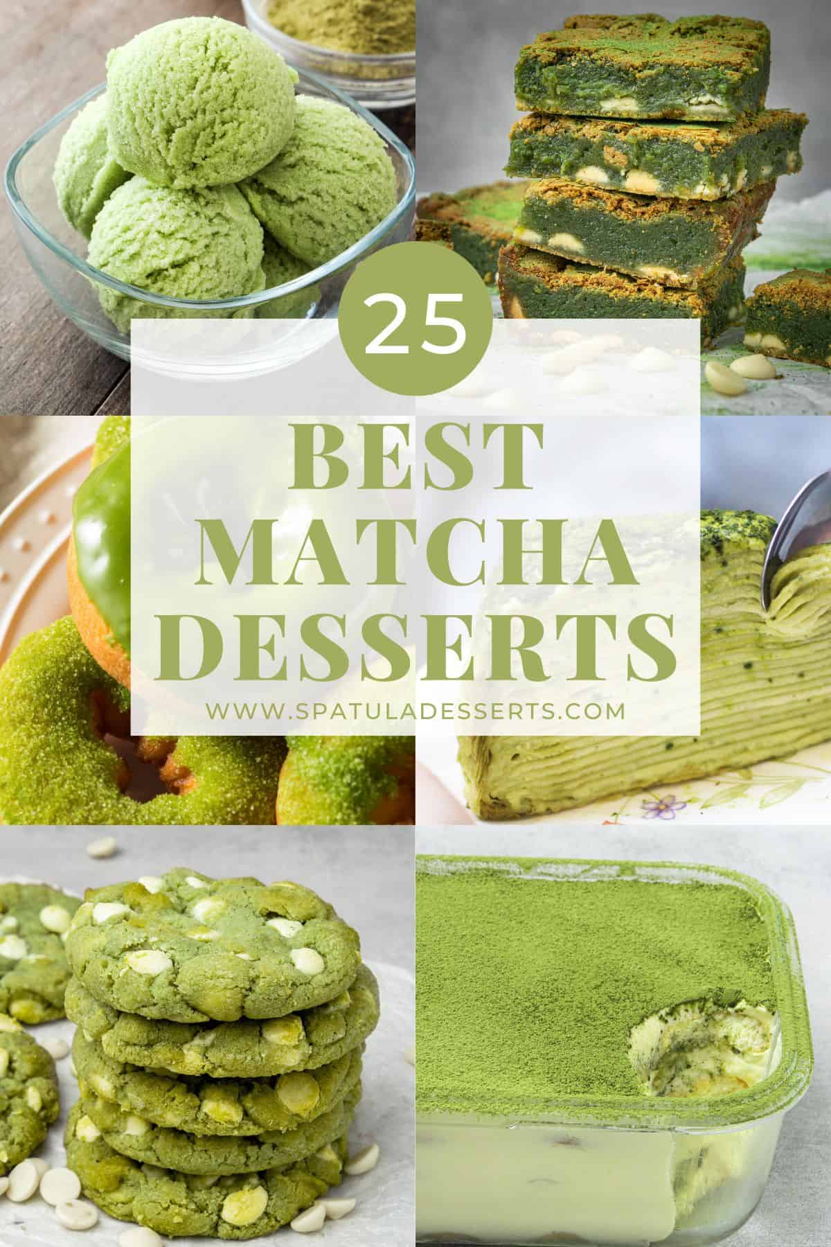 Best Matcha Desserts collection.