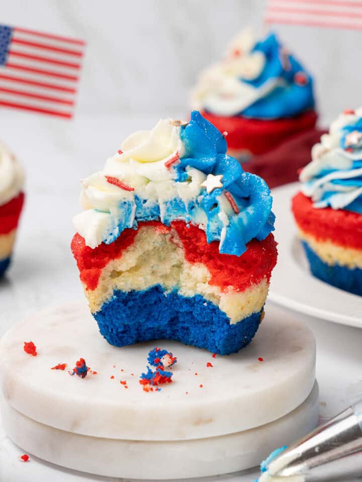 fourth of july pie cake