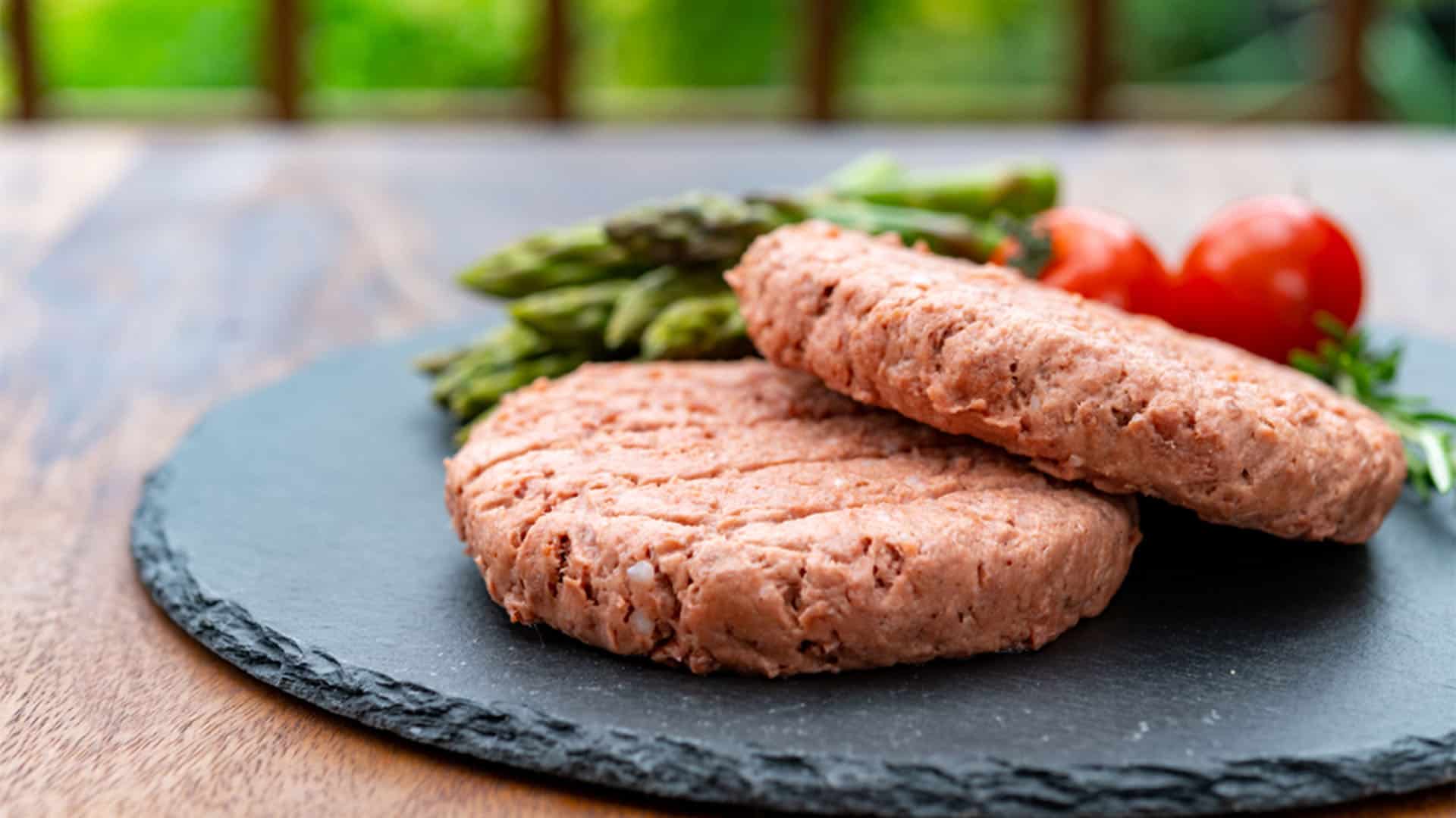 vegan meat.