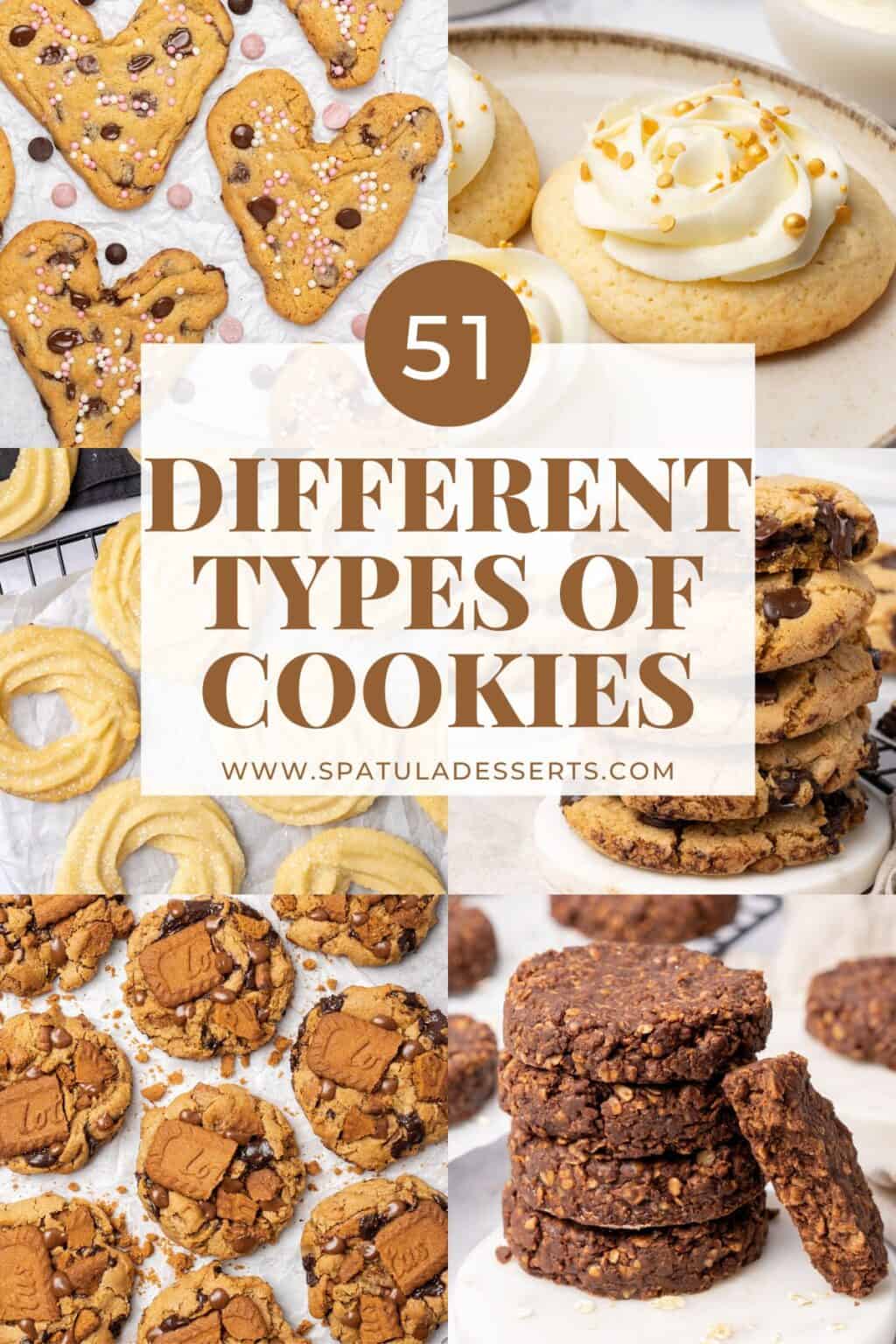 60+ Different Types of Cookies With Pictures at One Place - Spatula ...