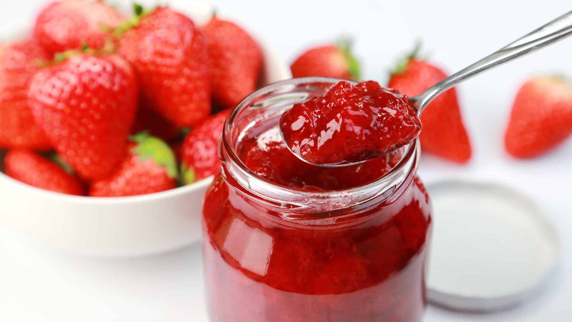 homemade jam.
