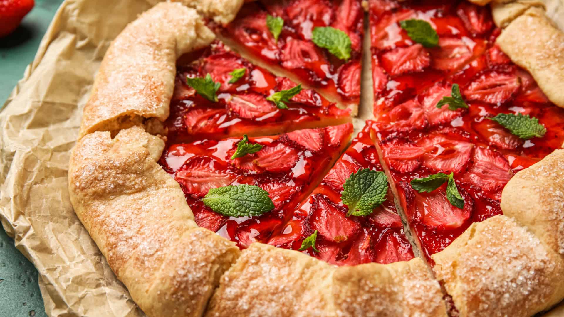 This image has an empty alt attribute; its file name is Strawberry-Galette.jpg