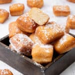 beignets in a box.