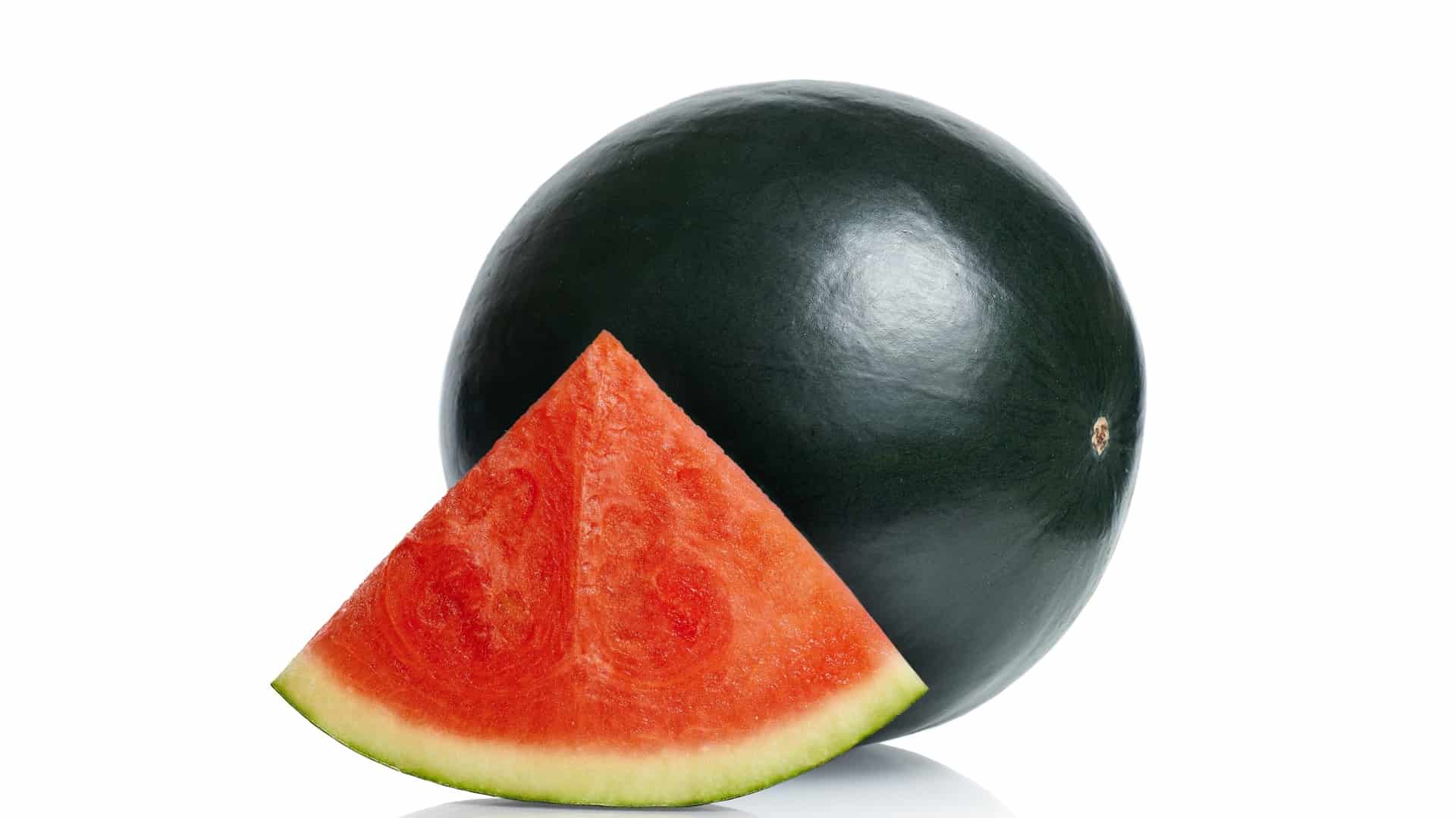 Densuke watermelon slice
