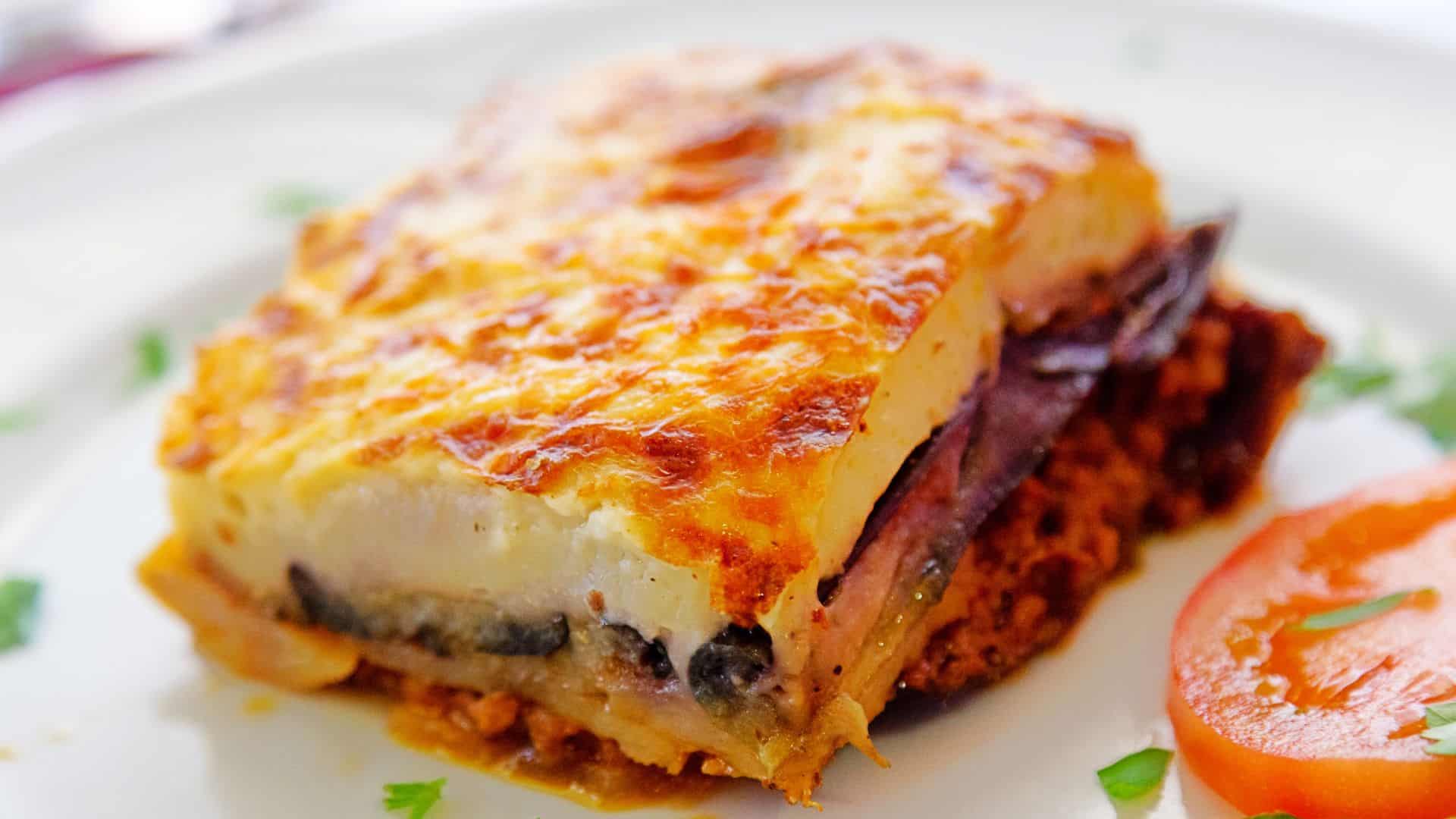 Moussaka.