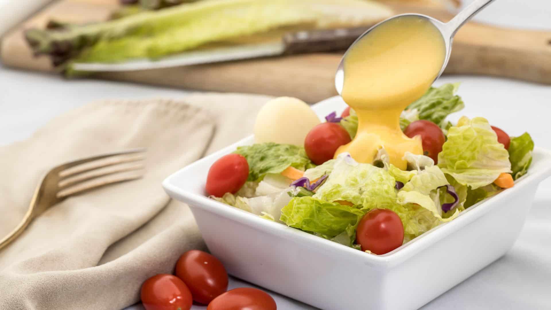 Salad dressing.