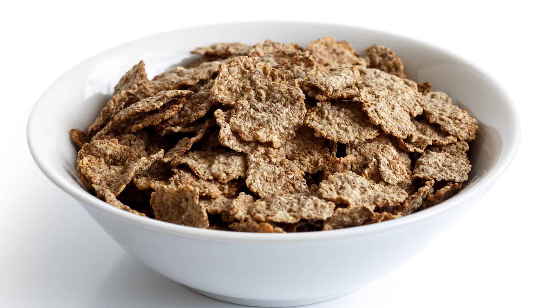 Bowl of bran cereal