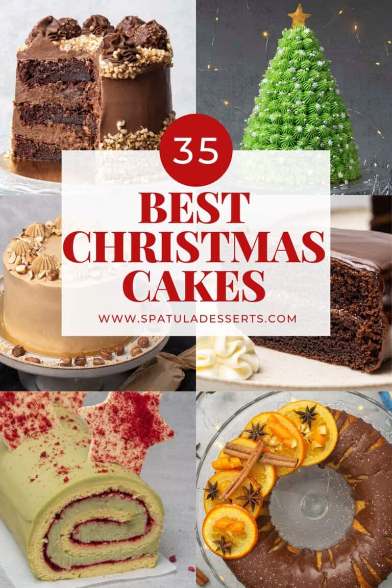 Top 35 Best Christmas Cakes Spatula Desserts