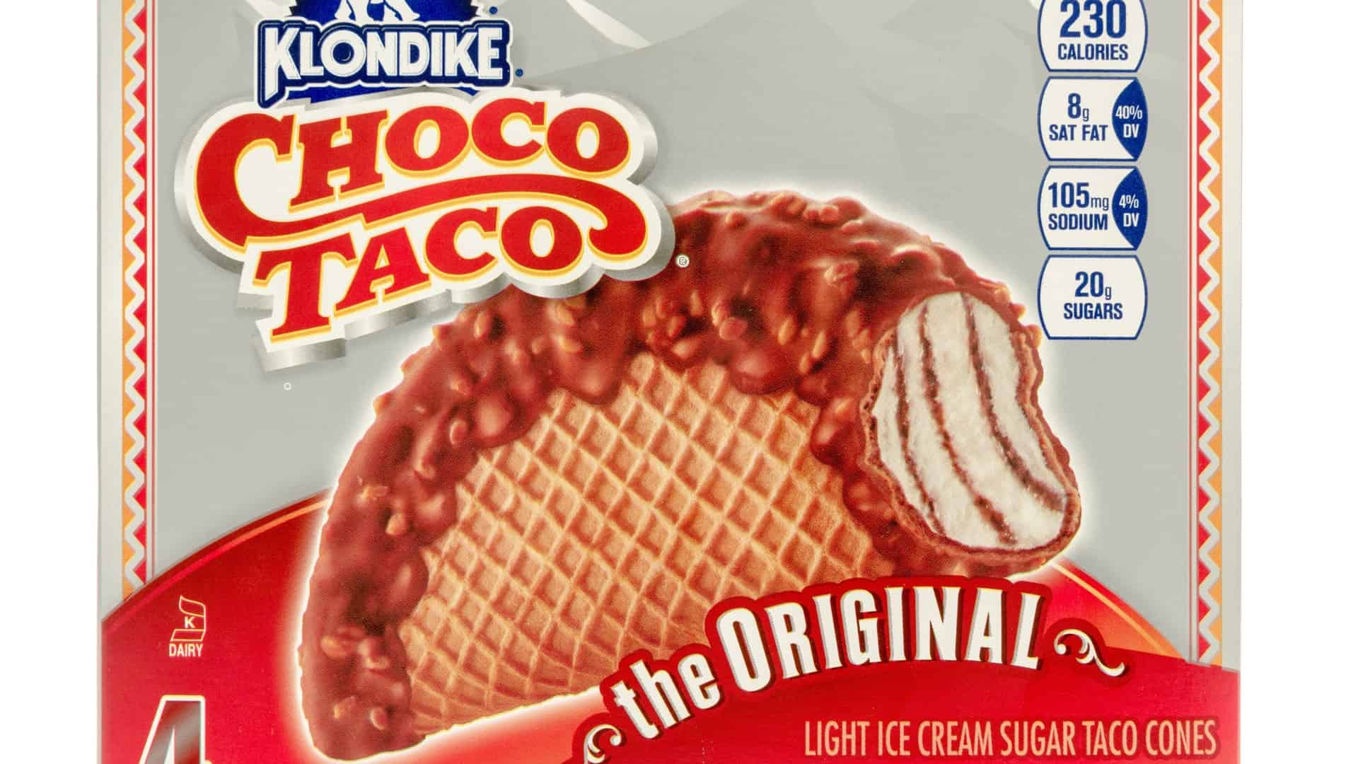 Klondike choco taco in original flavor