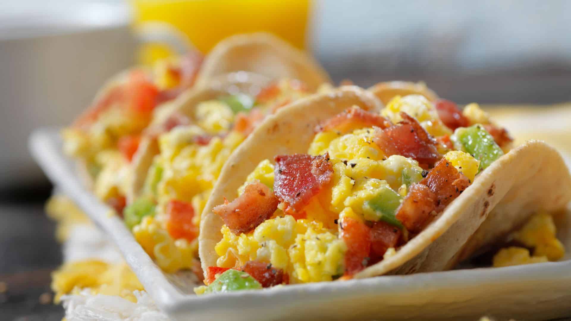 Breakfast tacos.