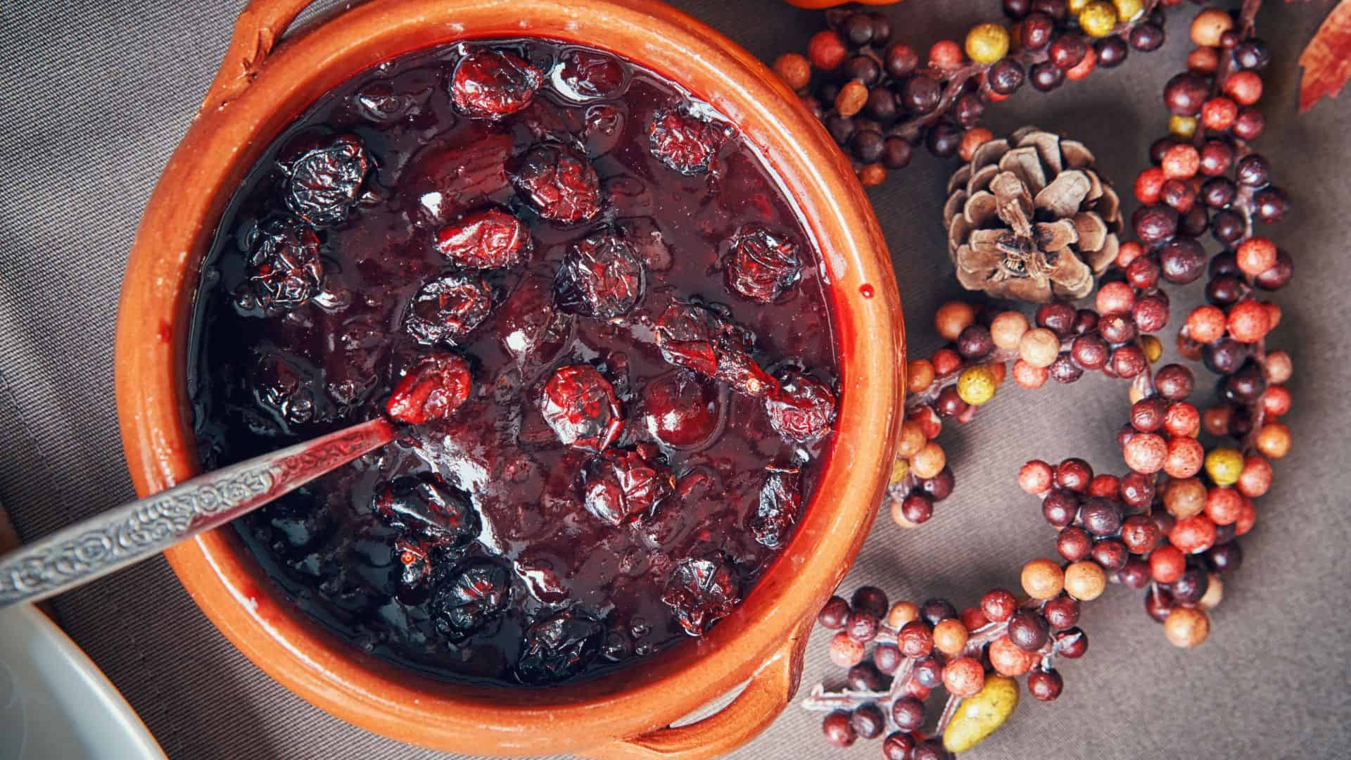 Cranberry sauce